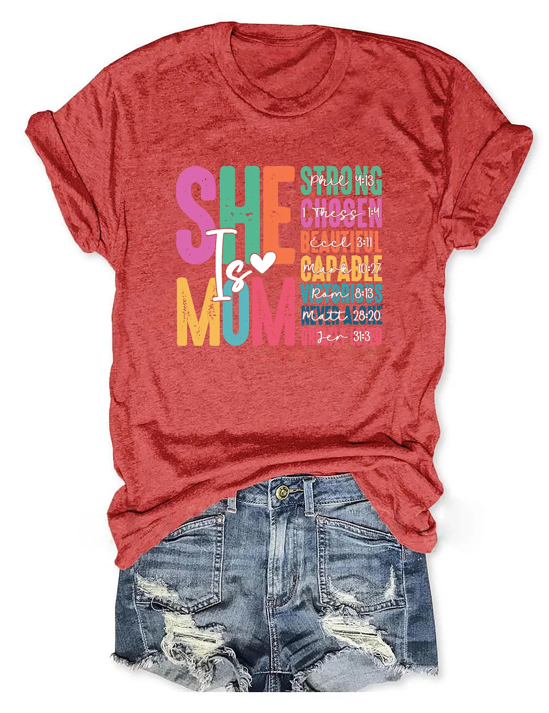She Is Mom T-shirt