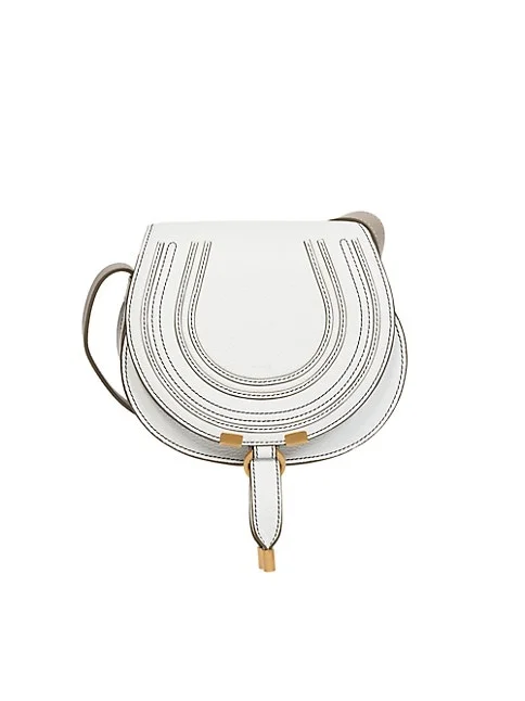 Chlo&eacute; Mini Marcie Leather Saddle Bag 5 out of 5 Customer Rating