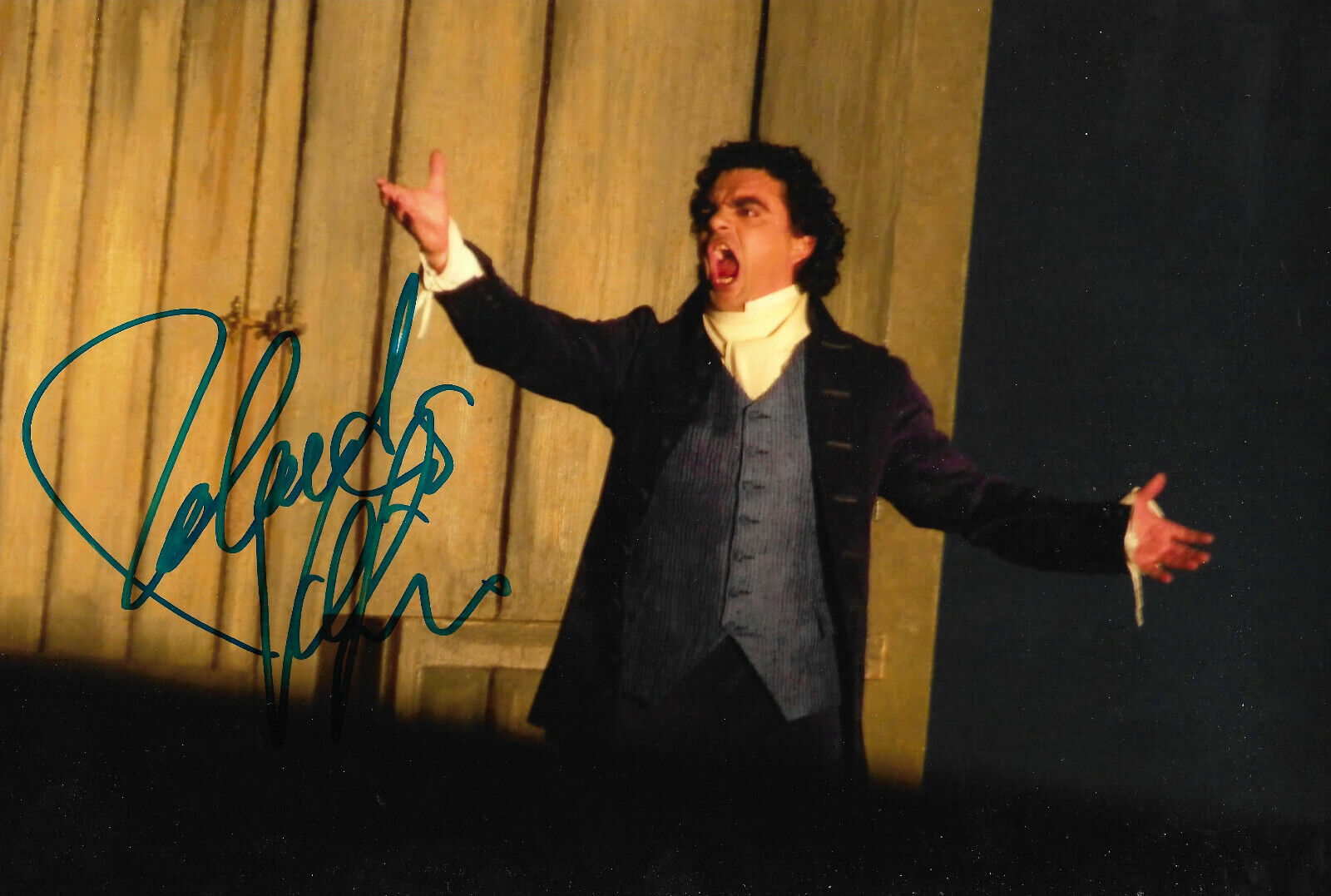 Rolando Villazon Opera signed 8x12 inch Photo Poster painting autograph