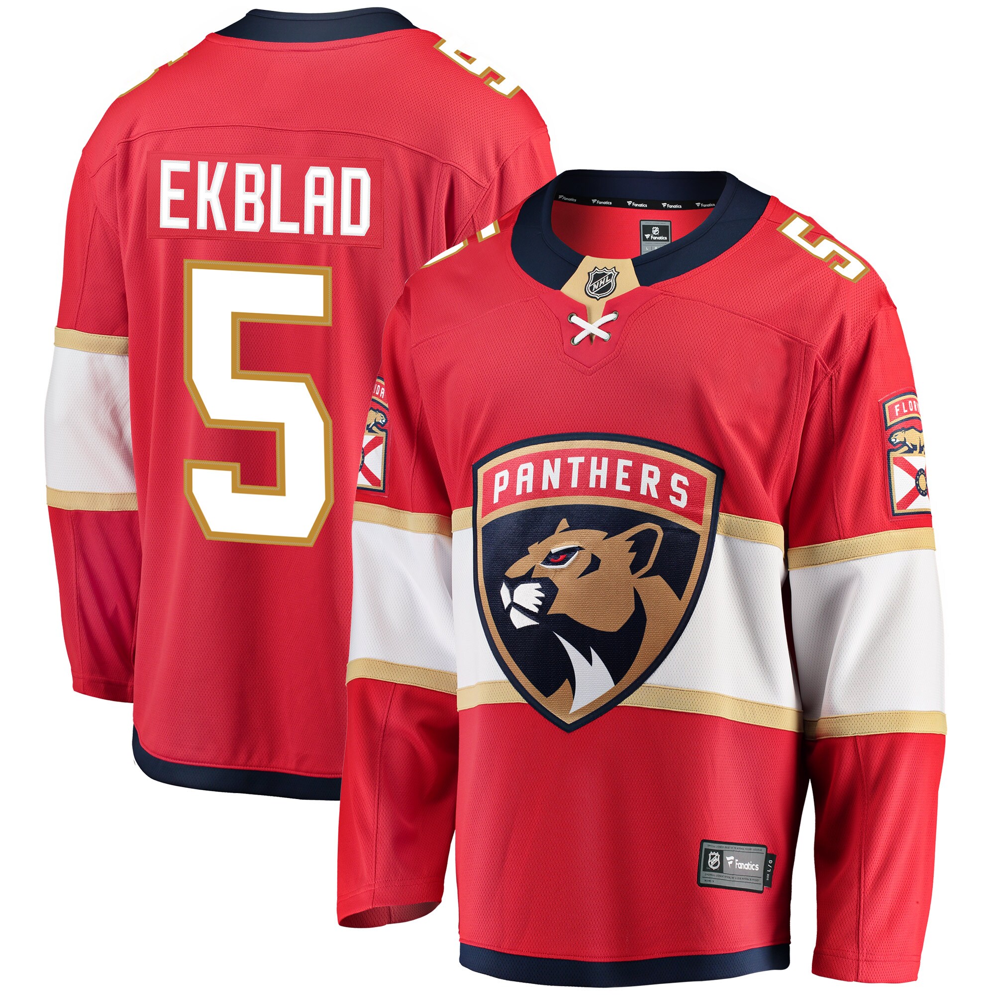 Aaron Ekblad Florida Panthers Fanatics Breakaway   Jersey – Red mysite