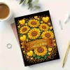  Sunflowers 5D DIY Diamond Art Painting Notebook Kit 50 Pages A5 Rhinestone Art Painting Notebook Kit for Adults Beginners Holiday Birthday Gift