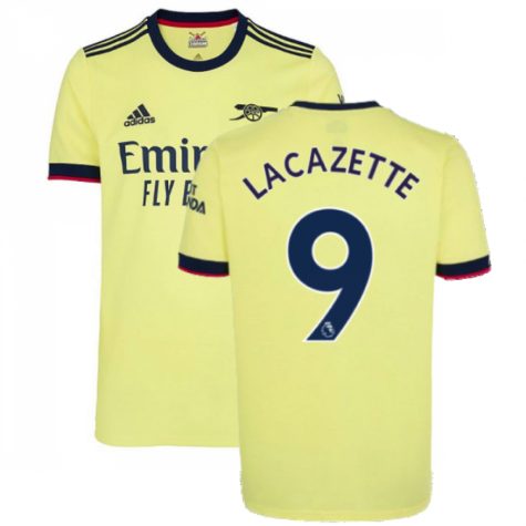 Maillot Arsenal FC Alexandre Lacazette 9 Extérieur 2021/22