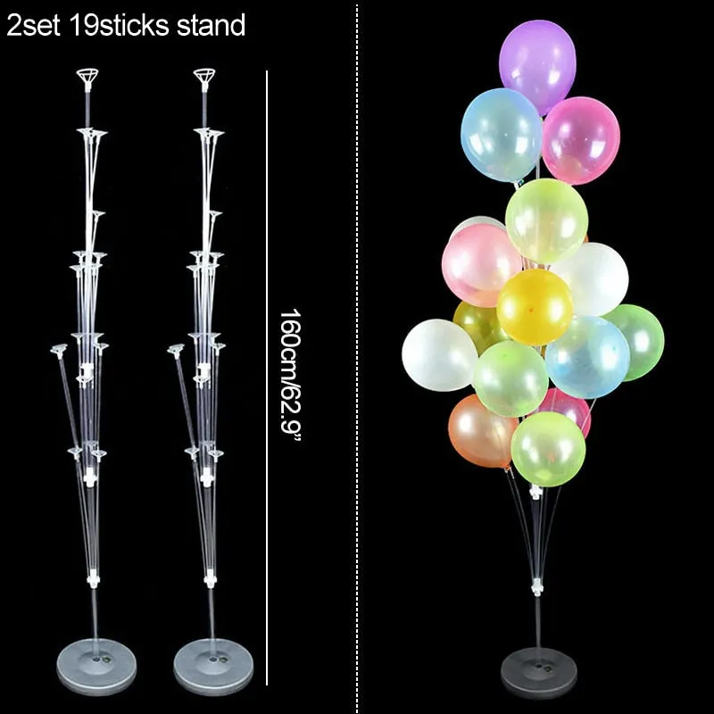 Balloon Arch Round Ring Stand for Wedding Kids Birthday Party Decoration Balloons Hoop Holder Baby Shower Favors Christmas Decor