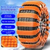 Anti Skid Snow Chains TPU Tire Nonskid Chain Strong Toughness for Off Road Truck