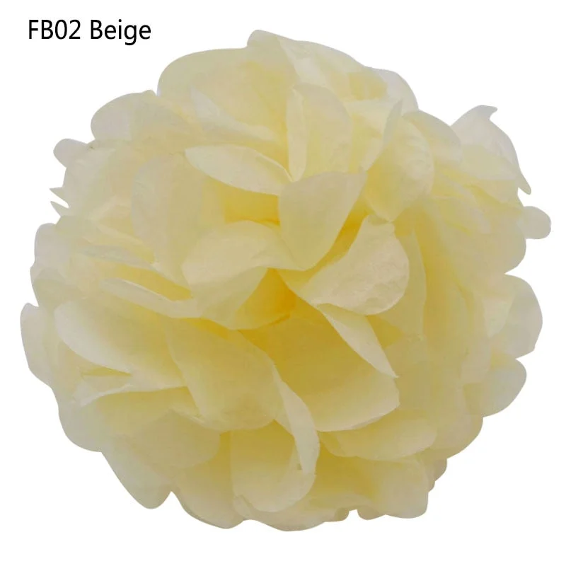 5PCS Handmade 6 (15CM) Tissue Paper Pom Poms Paper Flower Ball For Home Garden Party Wedding Birthday&Wedding Car Decoration