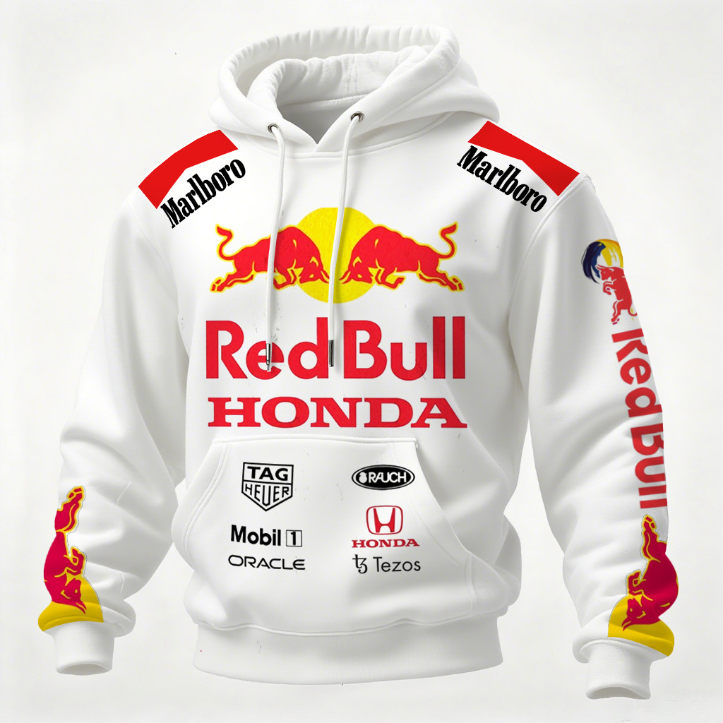 Racing-Inspired Hoodie For Sports Enthusiasts