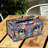 Wooden Diamond Painting Tissue Box for Home and Office Decoration (ZJH024)