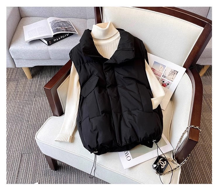 Women Half Sleeve V-neck Solid Color Dress