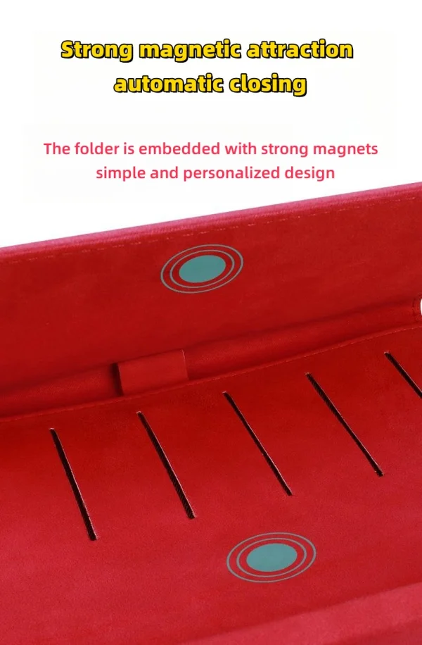 Invisible File Folder For Car Seat Gap