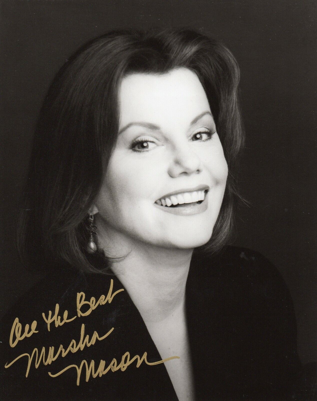 MARSHA MASON AUTOGRAPH, HEARTBREAK RIDGE