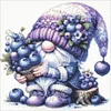 (US Local)Gnome - 9CT Partial Beaded Cross Stitch Kit(39x39cm)