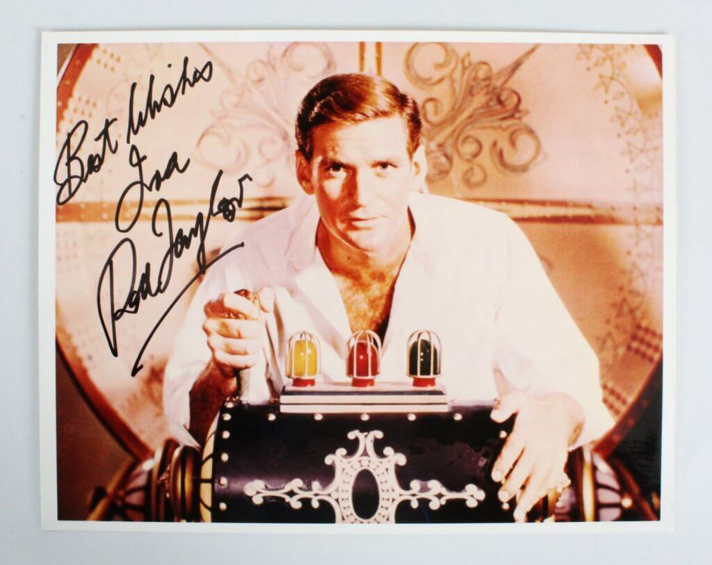 Rod Taylor Signed Photo Poster painting 8x10 - COA JSA