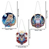 (US Only)3Pcs Owl Diamond Painting Set Diamond Art Pendant Wall Door Decoration