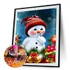 Snowman - Full Round Diamond Painting