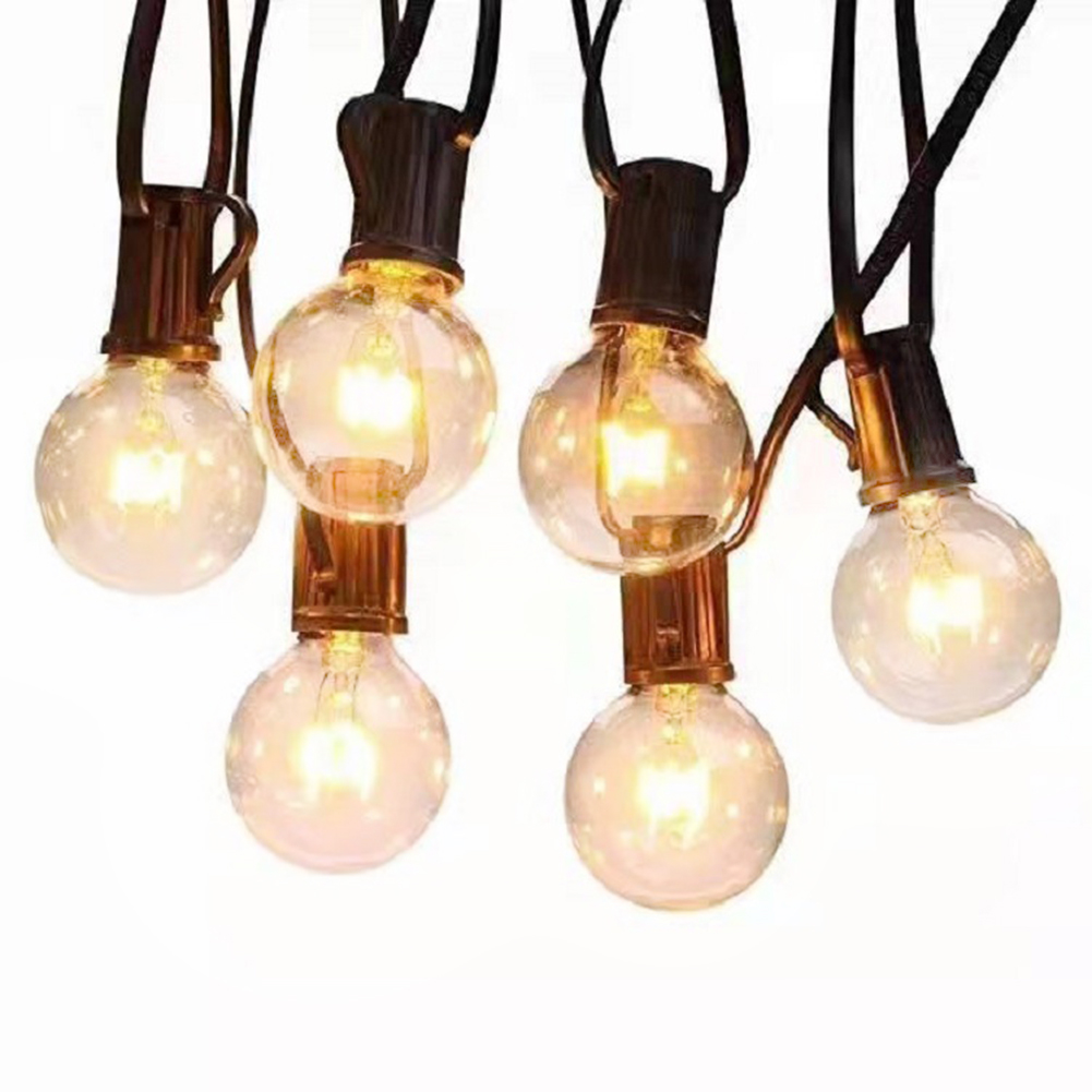 

G40 Tungsten Lamp 27 Light Bulb String Lights Waterproof Festival Decor (A), 501 Original