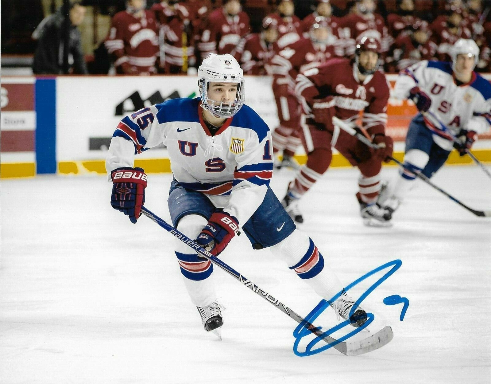 Team USA Clayton Keller Autographed Signed 8x10 Photo Poster painting COA #4