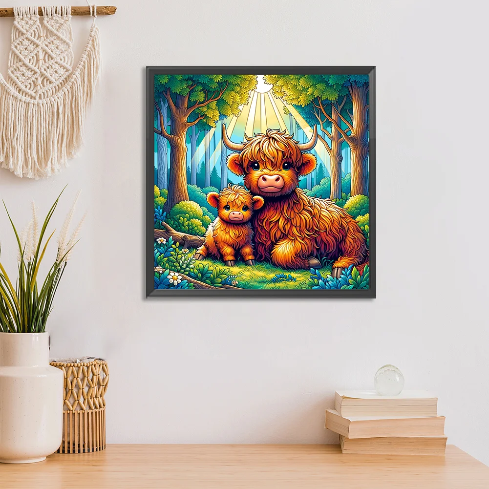 Diamond Painting - Full Round Drill - Yak(Canvas|30*30cm)