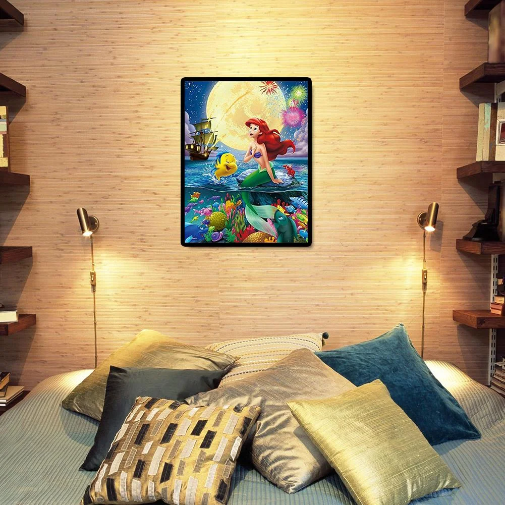 Diamond Painting - Full Round Drill - Mermaid(30*40cm)