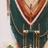 Purely Handmade Ethnic Style Tassel Wall Hangings Decorated with Handmade Tapestries