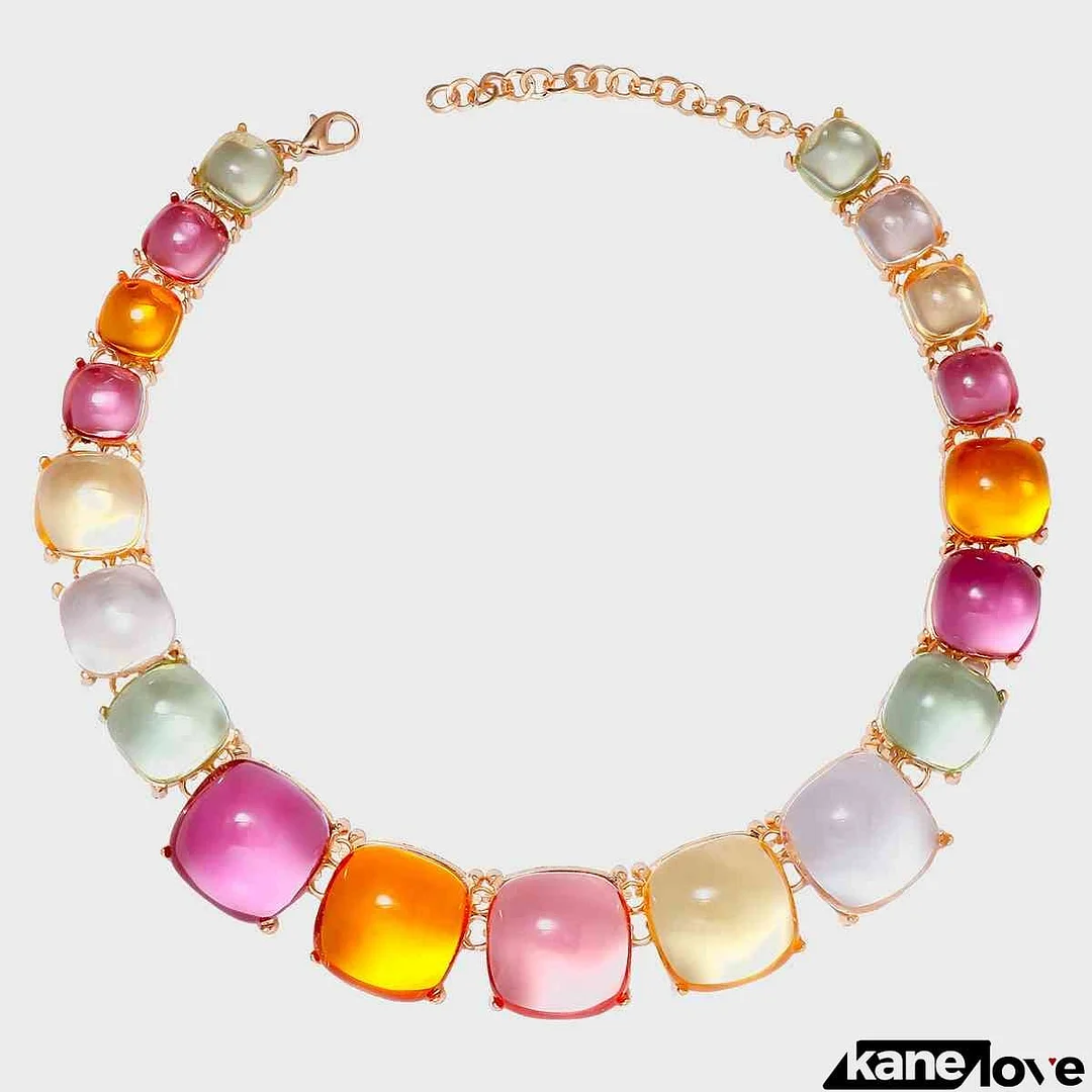 Alloy & Rhinestone Necklace