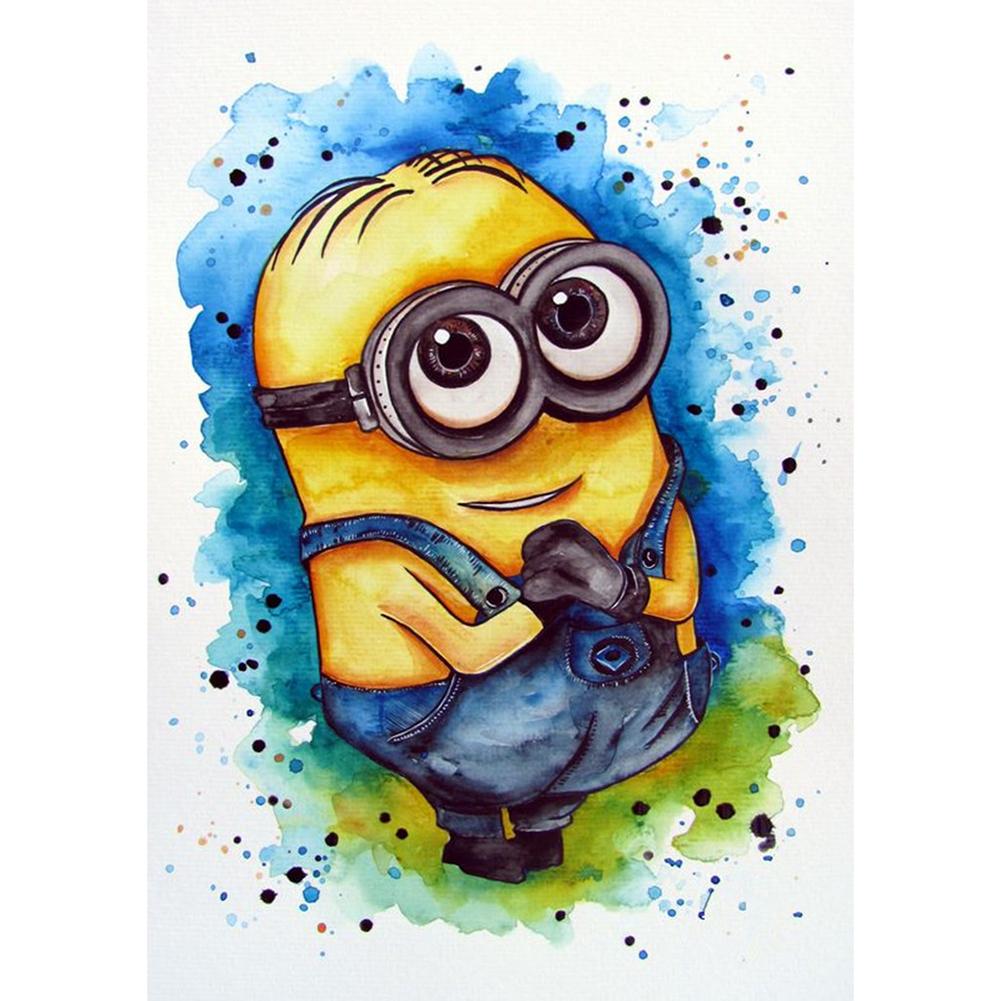 

30*40CM - Minions - Round Drill Diamond Painting, 501 Original