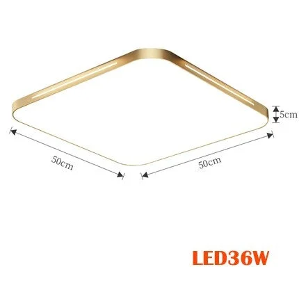 Modern atmosphere light luxury ultra thin ceiling lamp bedroom living room kitchen dining room ceiling lamp