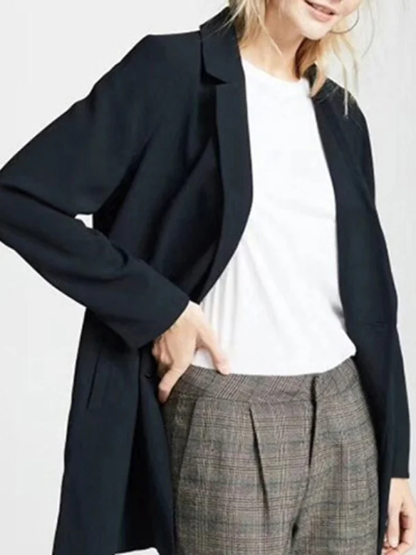 Women's casual small suit loose jacket Flusfy