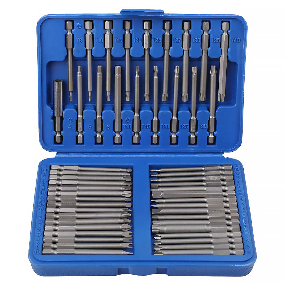 

50pcs 75mm Screwdriver Holder Handle Bits Combination Set Repair Tools, 501 Original