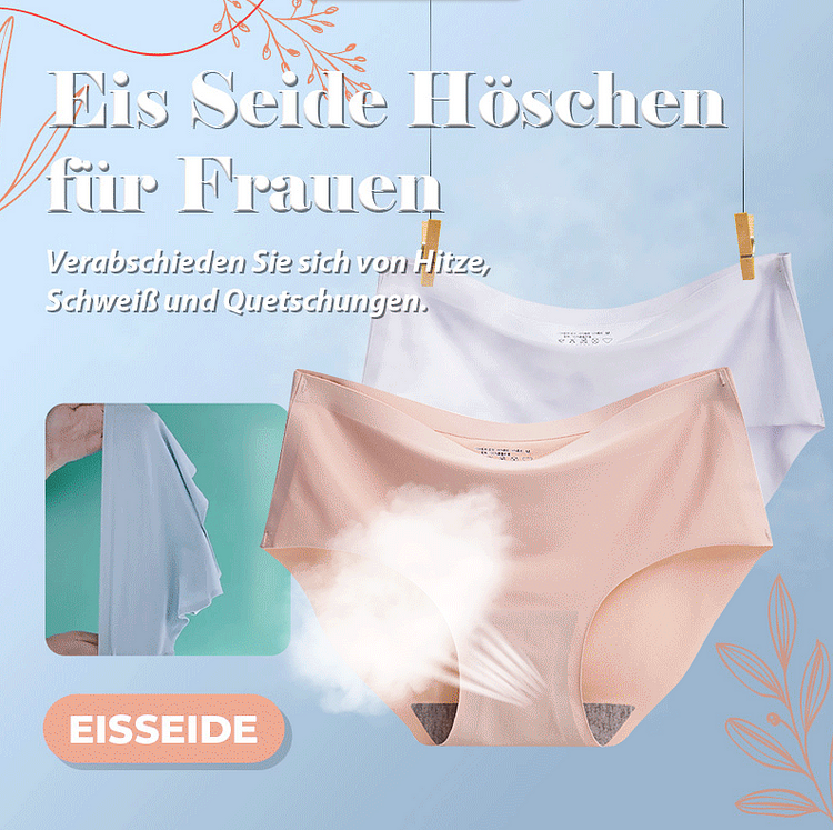 Eis Seide Höschen für Frauen