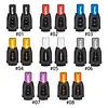 2pcs Gear Shift Lever Adjust Bolt Adapter Finger Dial Bicycle Shifter Cable Adjuster Screw Fine-Tuning Transmission Shifting Adjust Bolt for M5 Wire Brake CNC