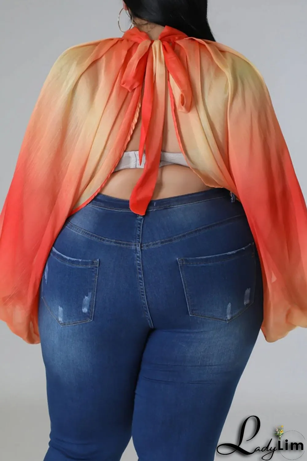 Pink Casual Print Patchwork Turtleneck Plus Size Tops