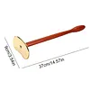 Brass Tai Chi Guasha Board for Acupressure Skin Lifting Stress Reliving