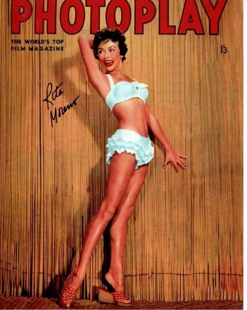 Rita moreno signed autographed Photo Poster paintingplay Photo Poster painting