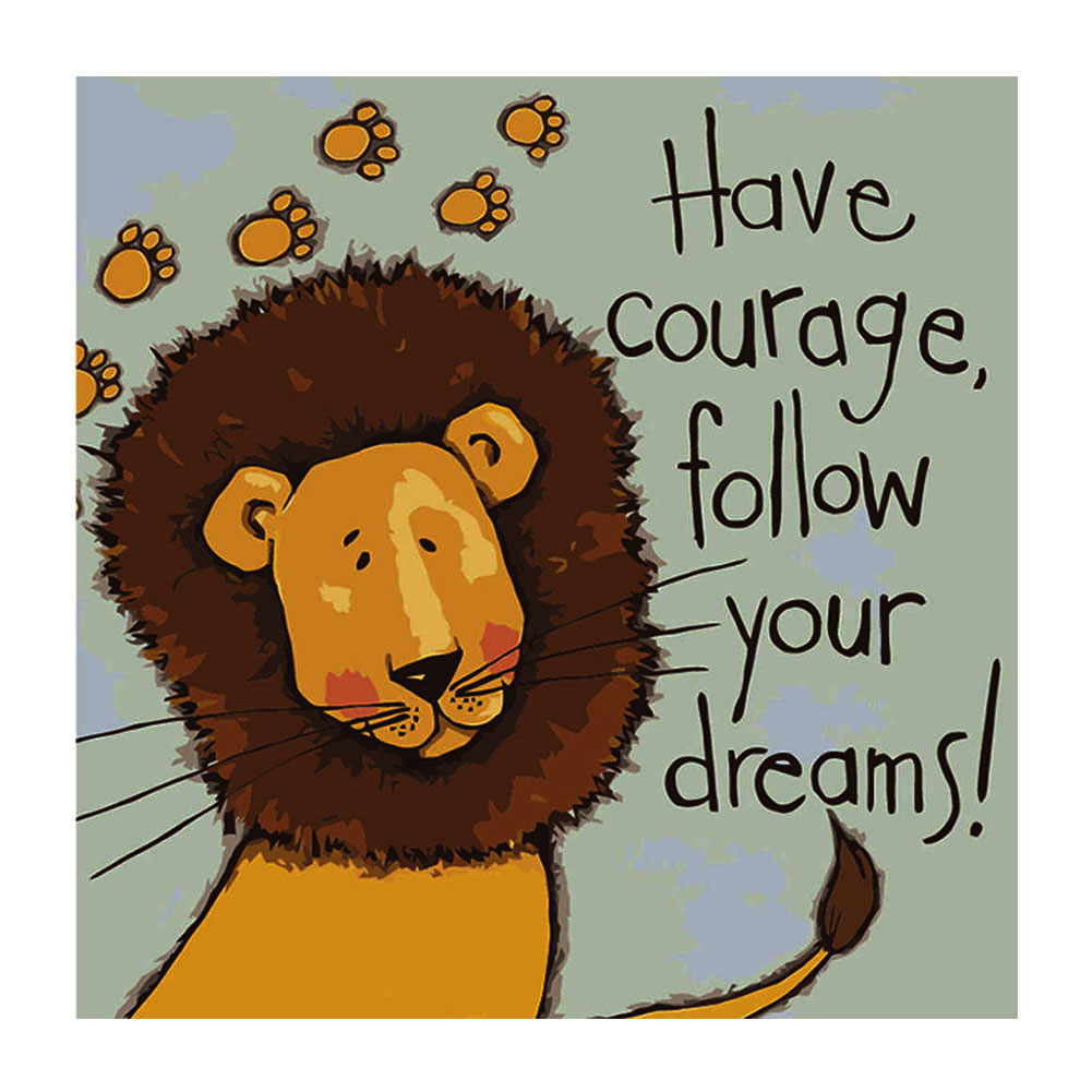 

Lion - 11CT Stamped Cross Stitch - 40*40CM, 501 Original