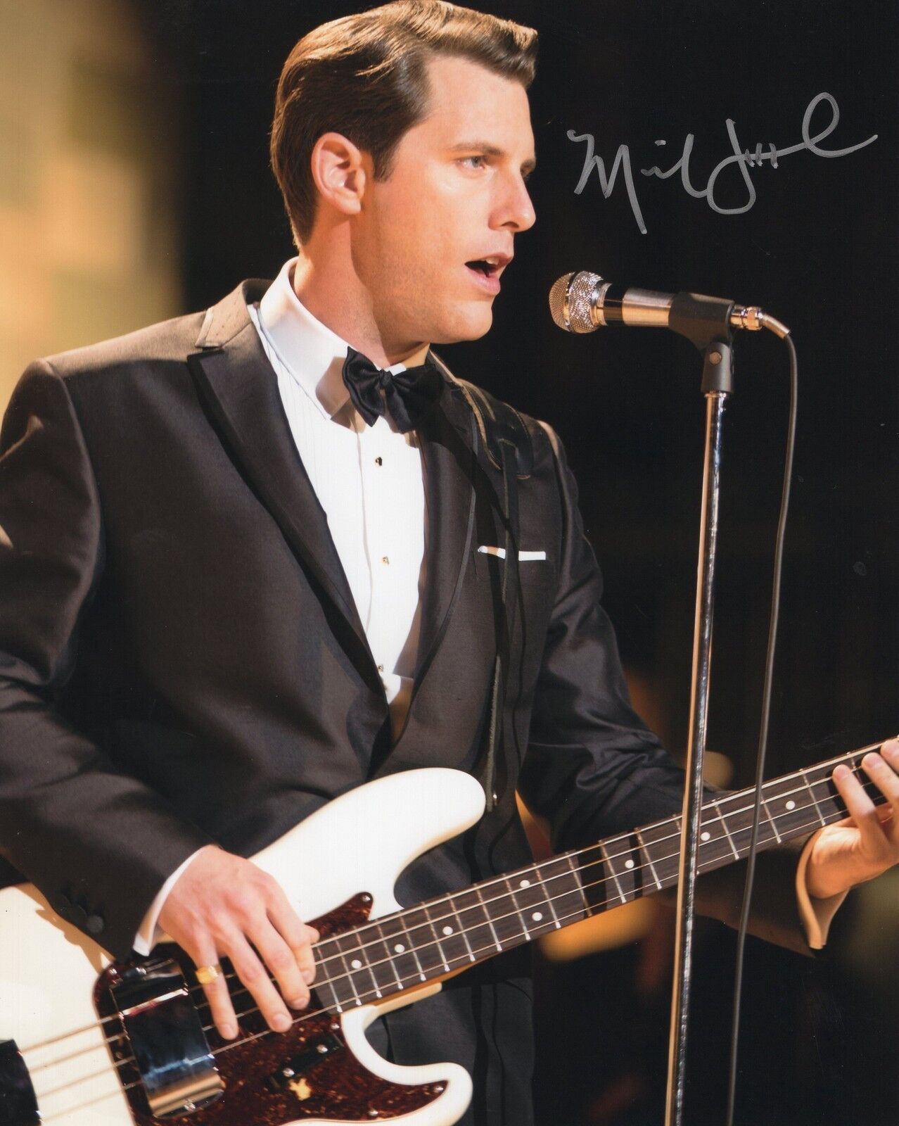 Michael Lomenda Jersey Boy's Movie Four Seasons Signed 8x10 Photo Poster painting w/COA