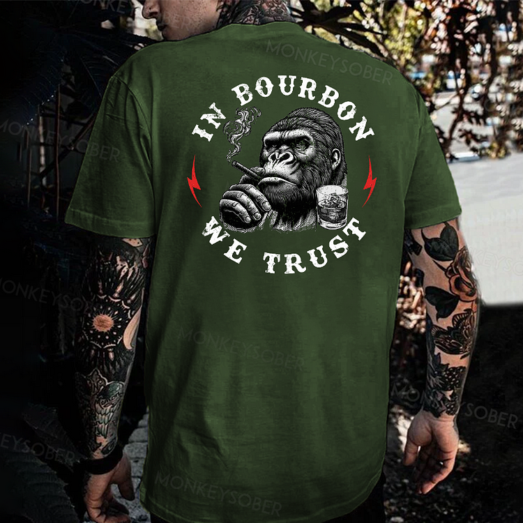 In Bourbon We Trust T-shirt