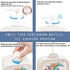 A Set of Two Multifunctional Diamond Painting Reusable Liquid Bottles DIY Special Shaped Drill Craft Kits