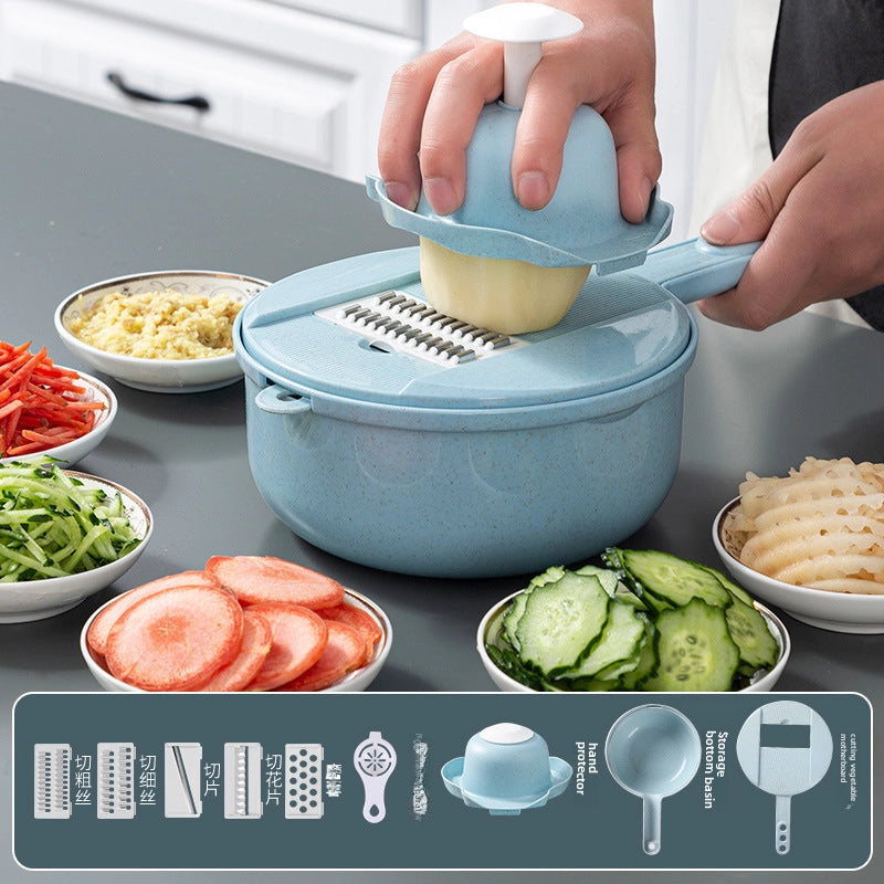 Kitchen Multi-function Vegetable Cutter Potato Shredder Household Grater Grater Grater Potato Slice Slicer