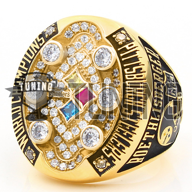 Pittsburgh Steelers Super Bowl Ring (2008) – Rings For Champs