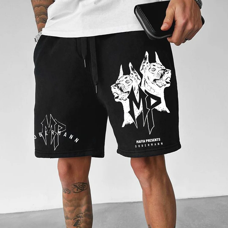 Sopula Doberman MP Drawstring Side Pocket Sweat Shorts