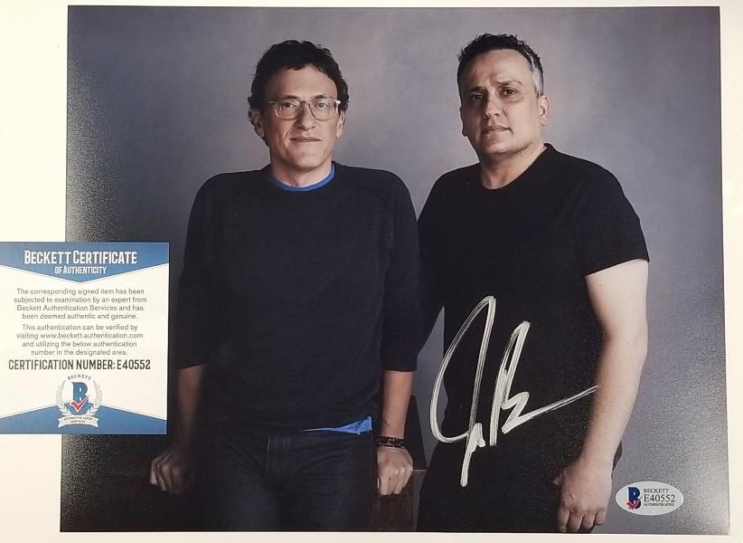 Marvel Studios Director JOE RUSSO Signed 8x10 Photo Poster painting Auto ~ Beckett BAS COA