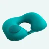 Cuscino portatile a forma di U con compressione per gonfiare