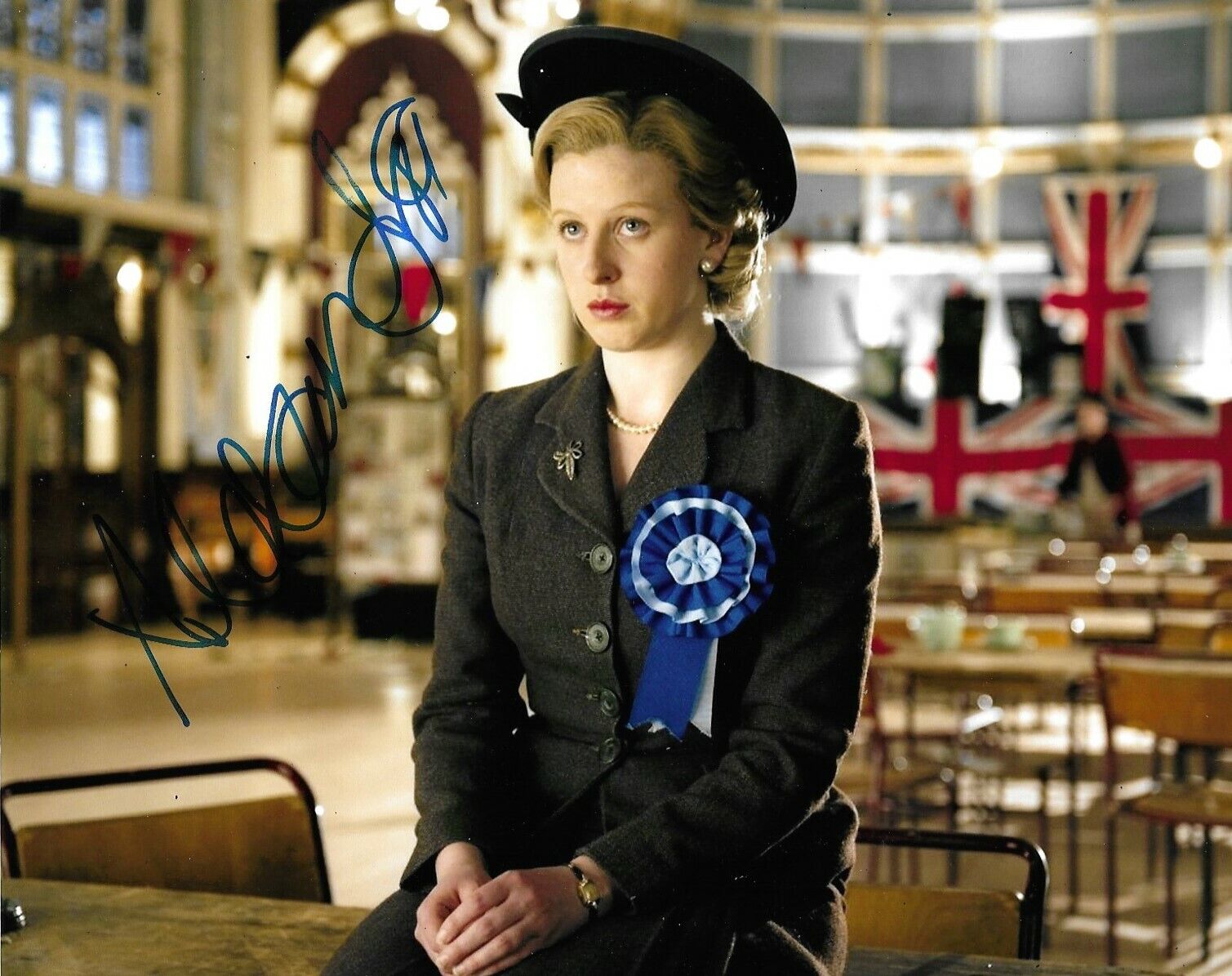 Alexandra Roach Signed The Iron Lady 10x8 Photo Poster painting AFTAL