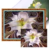uk.everydayedeals (Limited Stock)Cross Stitch - 11ct Stamped - Fleur abstraite (60*45cm)