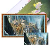(US Local)Wonderland-14CT Stamped Cross Stitch Kit(80x40cm)