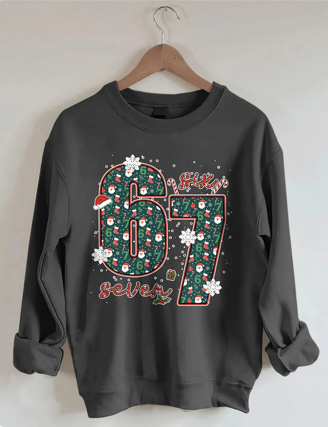 Six Seven Christmas Sweatshirt