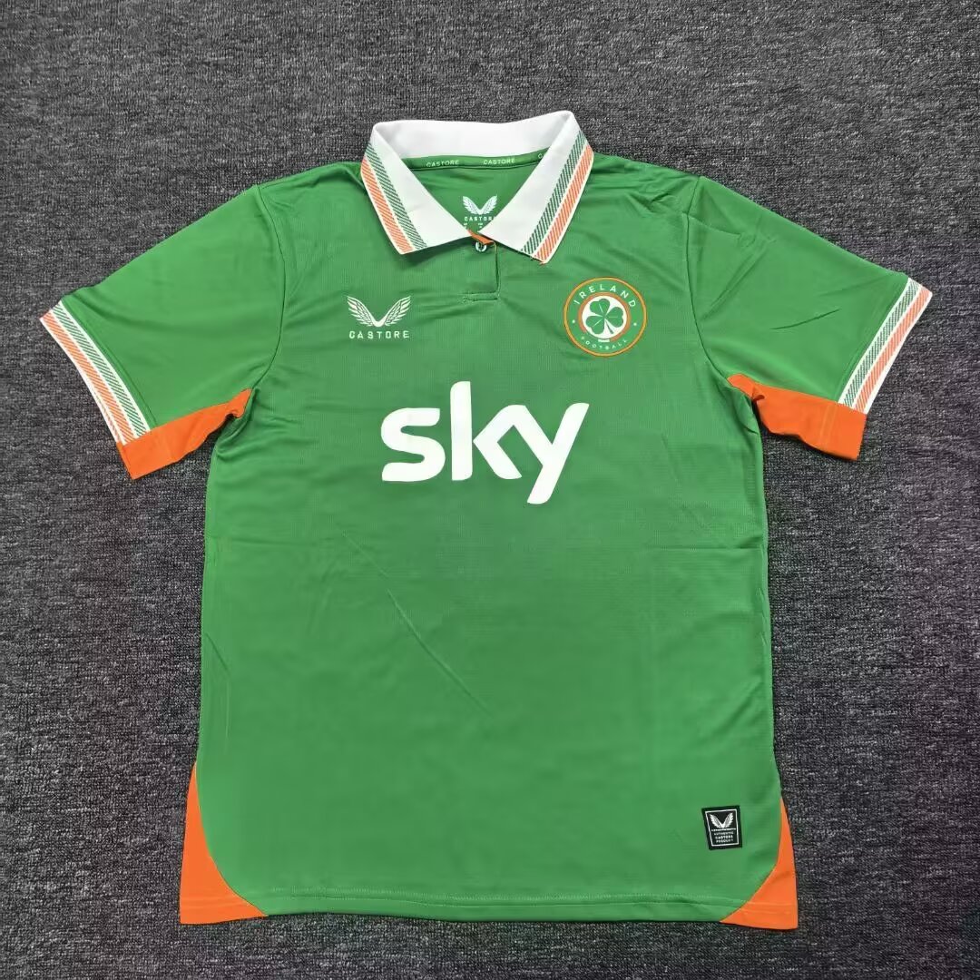2025 Ireland Home Football Shirt Thai  Quality