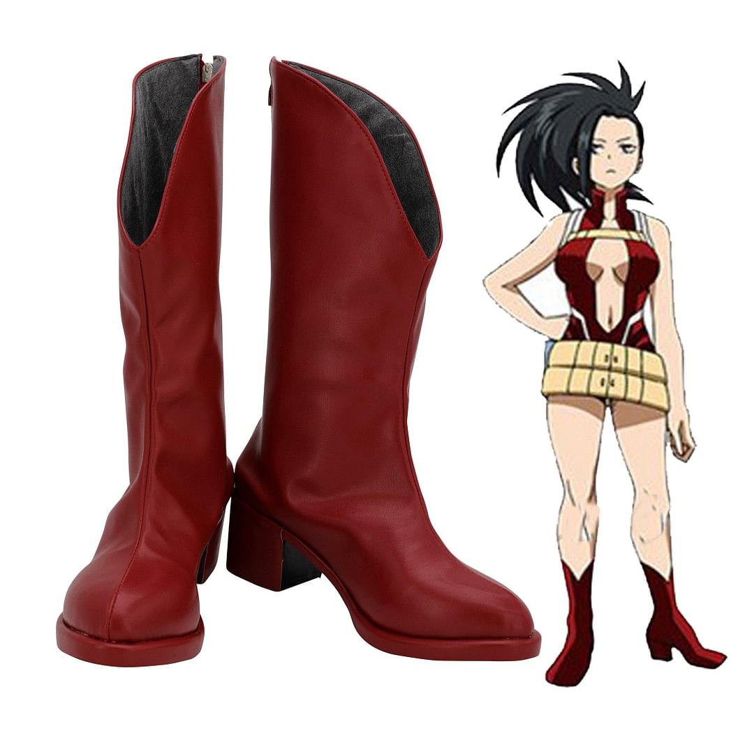 My Hero Academia Boku no Hero Academia Momo Yaoyorozu Schuhe Cosplay Stiefel