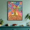 >SALE<5D DIY Partial Special Shaped Drill Diamond Painting Tree Butterfly Decor30x40cm