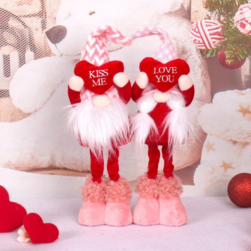 Love Standing Gnome Valentine's Day Decoration